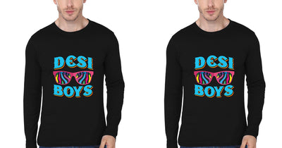 Desi Boys Brother-Brother Full Sleeves T-Shirts -FunkyTees