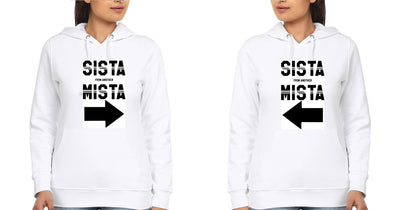 Sista Mista BFF Hoodies-FunkyTees