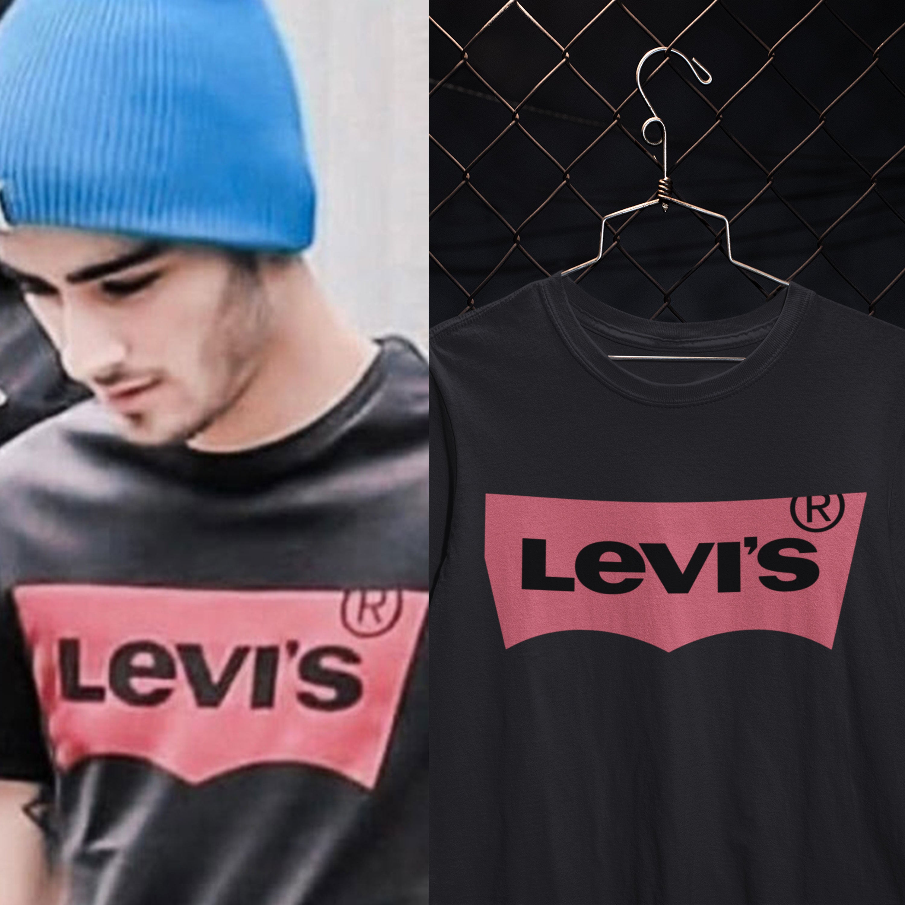 Levis Zayn Malik Celebrity T-shirt- FunkyTeesClub