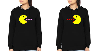 Pacman BFF Hoodies-FunkyTees