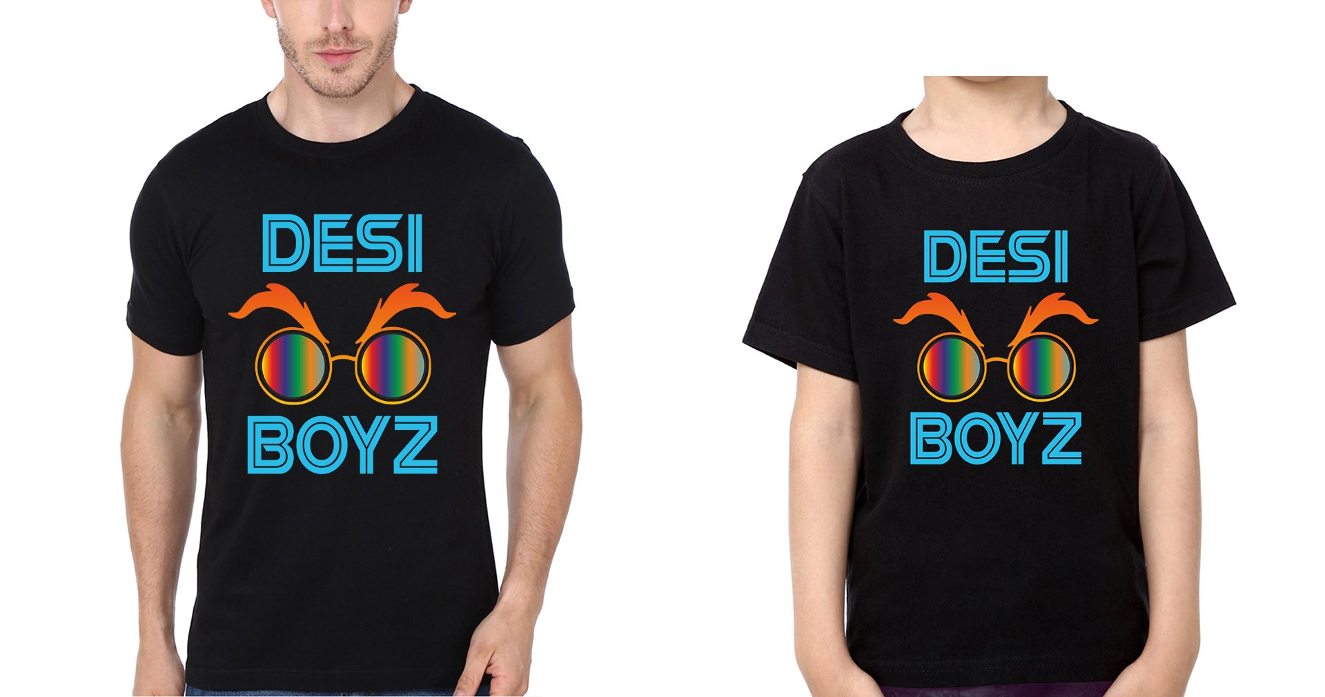 Desi Boyz Father and Son Matching T-Shirt- FunkyTeesClub
