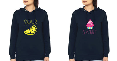 Sweet Sour Sister Sister Hoodies-FunkyTees