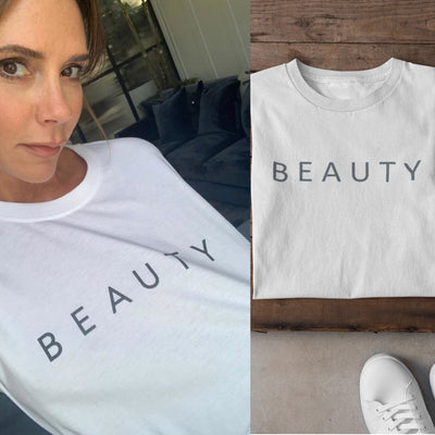 Beauty Victoria Beckham Celebrity T-shirt- FunkyTeesClub