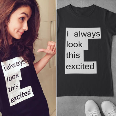 I Always Alia Bhatt Celebrity T-shirt- FunkyTeesClub