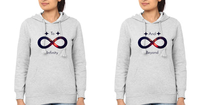 To Infinty And Beyond BFF Hoodies-FunkyTees