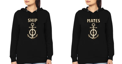 Ship Mates BFF Hoodies-FunkyTees