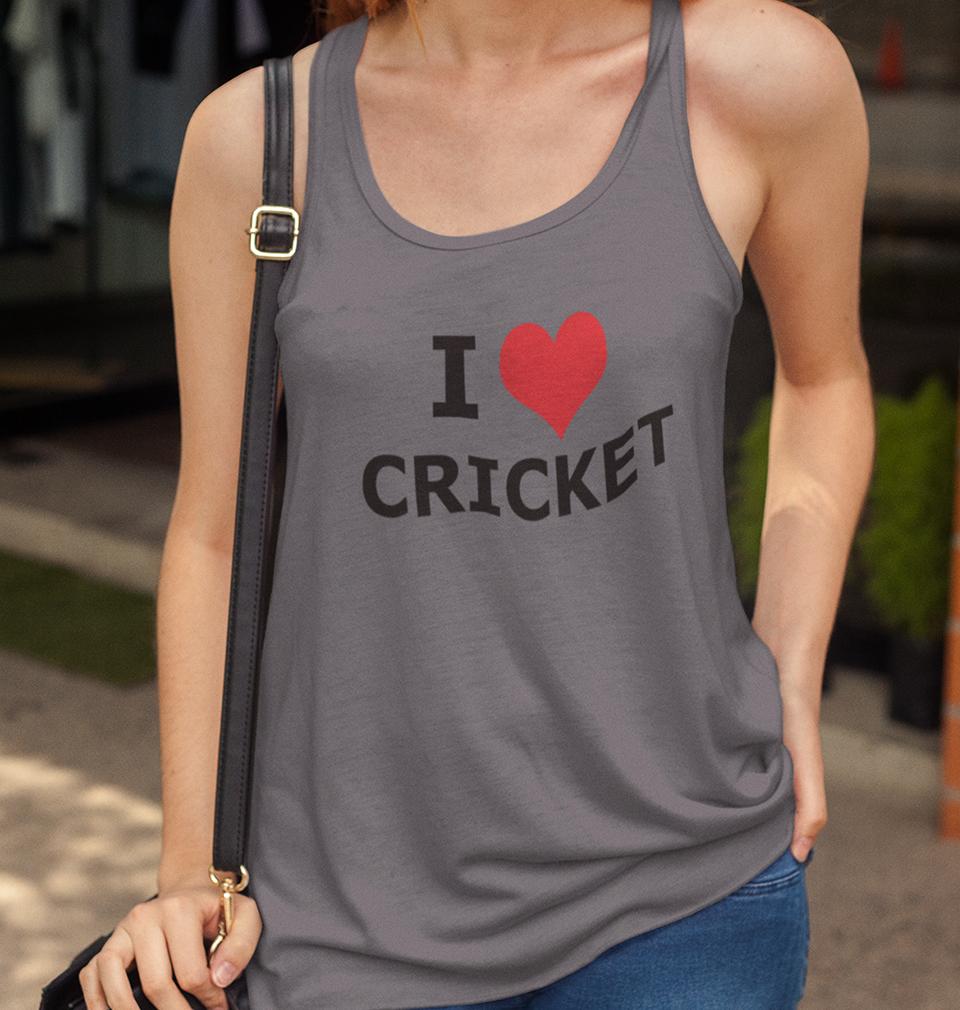 Love Cricket Women Tank Top-FunkyTeesClub