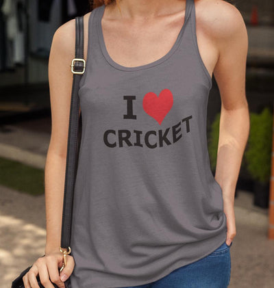 Love Cricket Women Tank Top-FunkyTeesClub