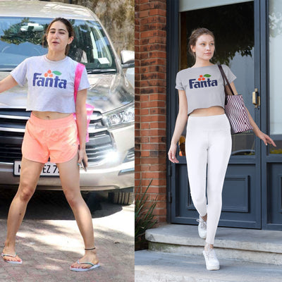 Fanta Sara Ali Khan Celebrity Crop Top- FunkyTeesClub