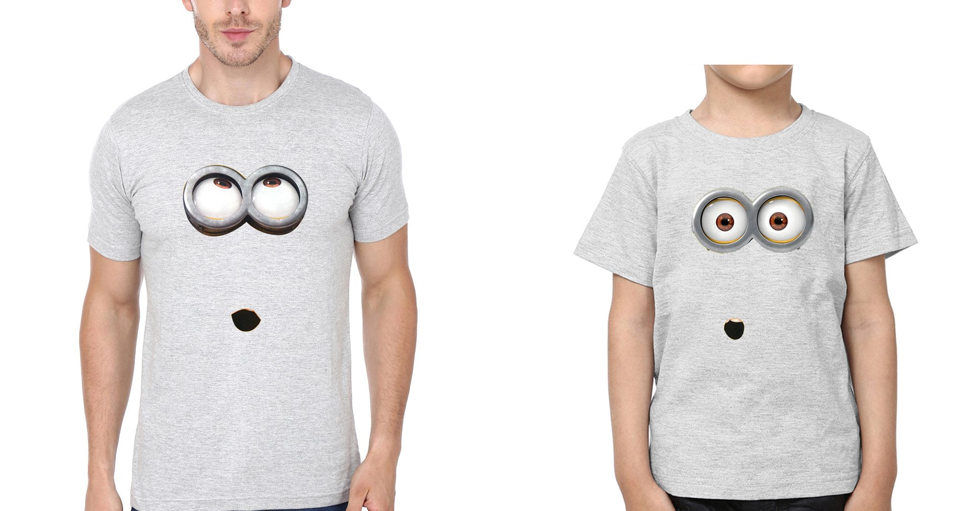 Minion Father and Son Matching T-Shirt- FunkyTeesClub