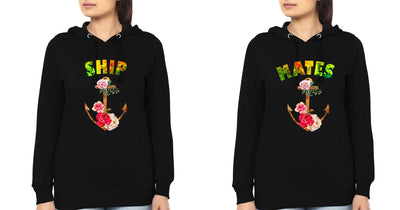 Ship Mates BFF Hoodies-FunkyTees