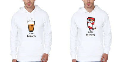 Chai sutta BFF Hoodies-FunkyTees