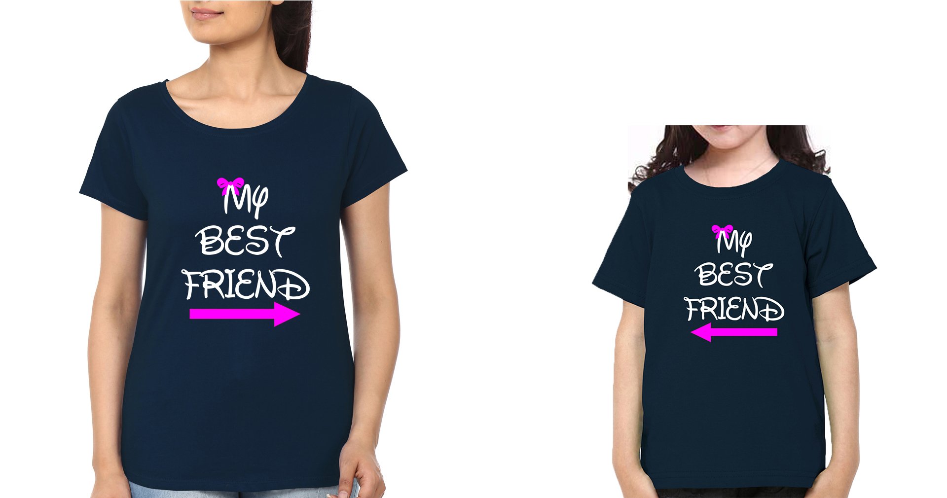 My Best Friend Mother and Daughter Matching T-Shirt- FunkyTeesClub