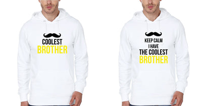 Coolest Brother-Brother Hoodies-FunkyTees