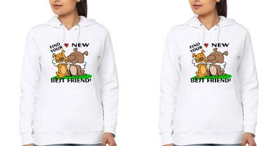 Find Your New Best friend BFF Hoodies-FunkyTees