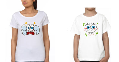 Spongbe Mother and Son Matching T-Shirt- FunkyTeesClub
