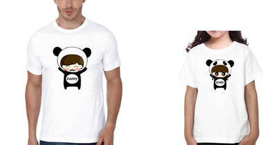 Daddy Baby Father and Daughter Matching T-Shirt- FunkyTeesClub
