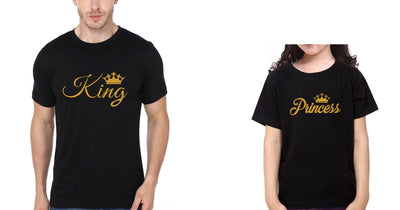 King Princess Father and Daughter Matching T-Shirt- FunkyTeesClub