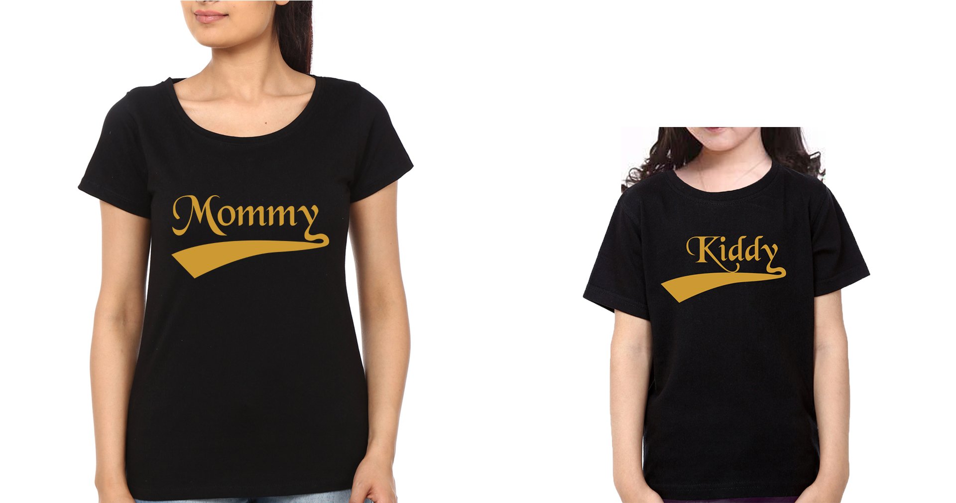 Mommy Kiddy Mother and Daughter Matching T-Shirt- FunkyTeesClub