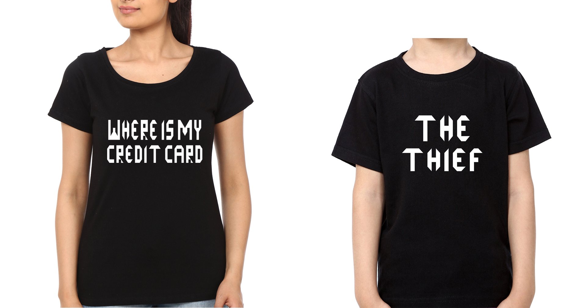 The Thief Mother and Son Matching T-Shirt- FunkyTeesClub