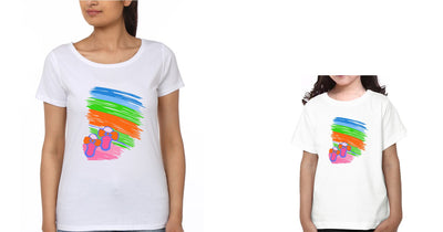 Slippers Mother and Daughter Matching T-Shirt- FunkyTeesClub