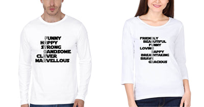 Father Daughter Father and Daughter Matching Full Sleeves T-Shirt- FunkyTeesClub