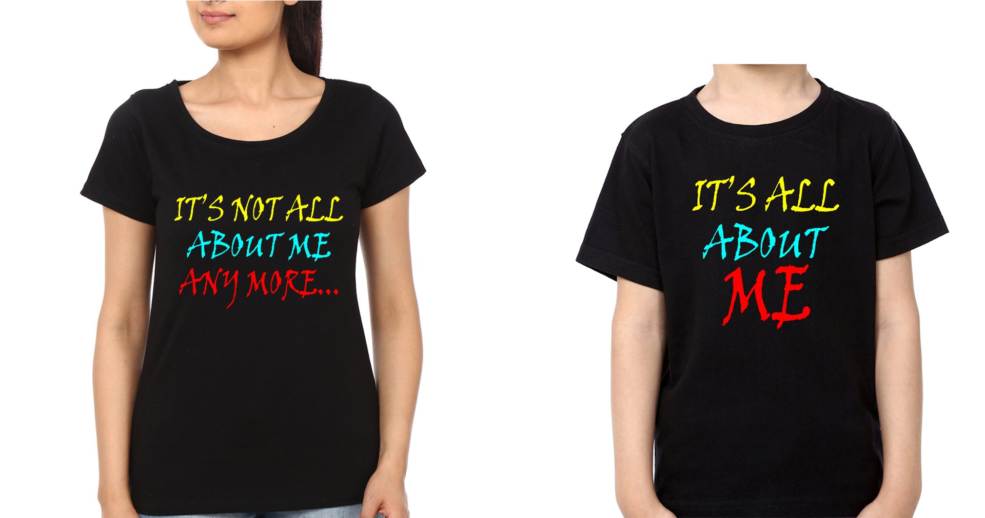 Its Not All About Me Mother and Son Matching T-Shirt- FunkyTeesClub