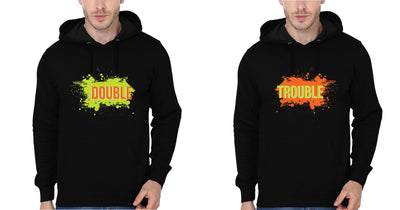 Double Trouble Brother-Brother Hoodies-FunkyTees