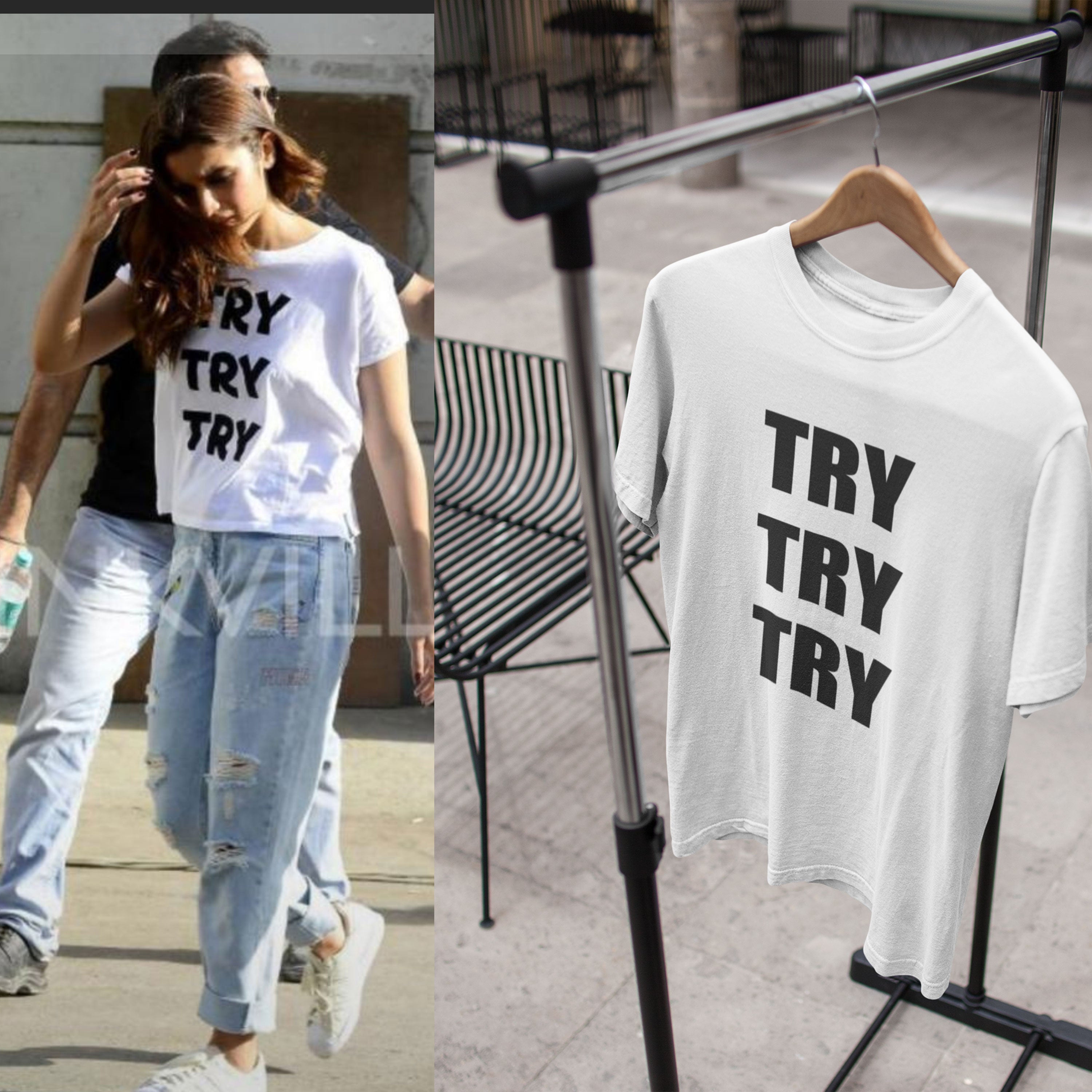 Try Alia Bhatt Celebrity T-shirt- FunkyTeesClub