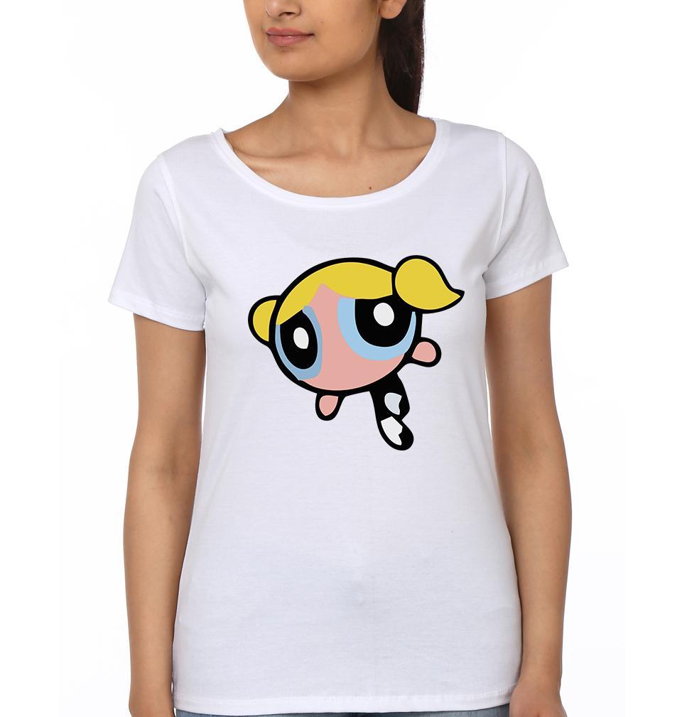 Power Puff Girls BFF Half Sleeves T-Shirts-FunkyTees