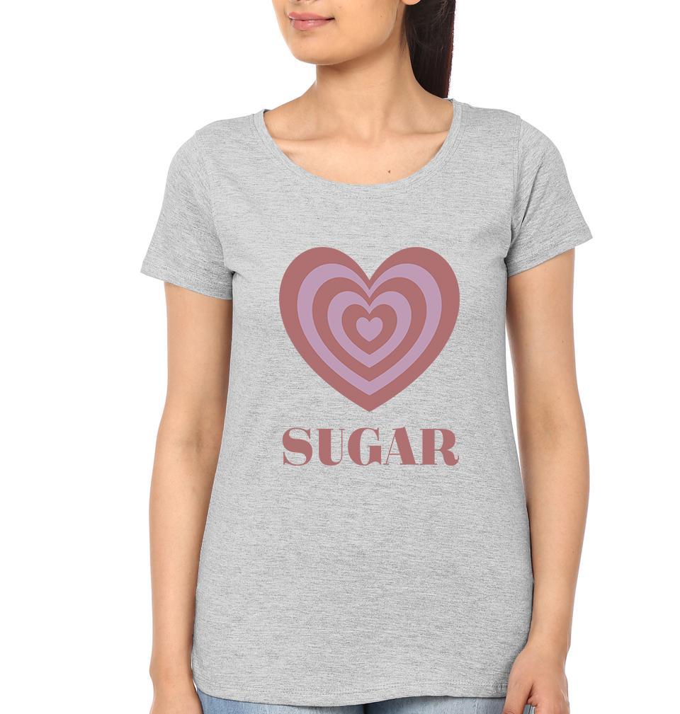 Sugar Spice Nice BFF Half Sleeves T-Shirts-FunkyTees