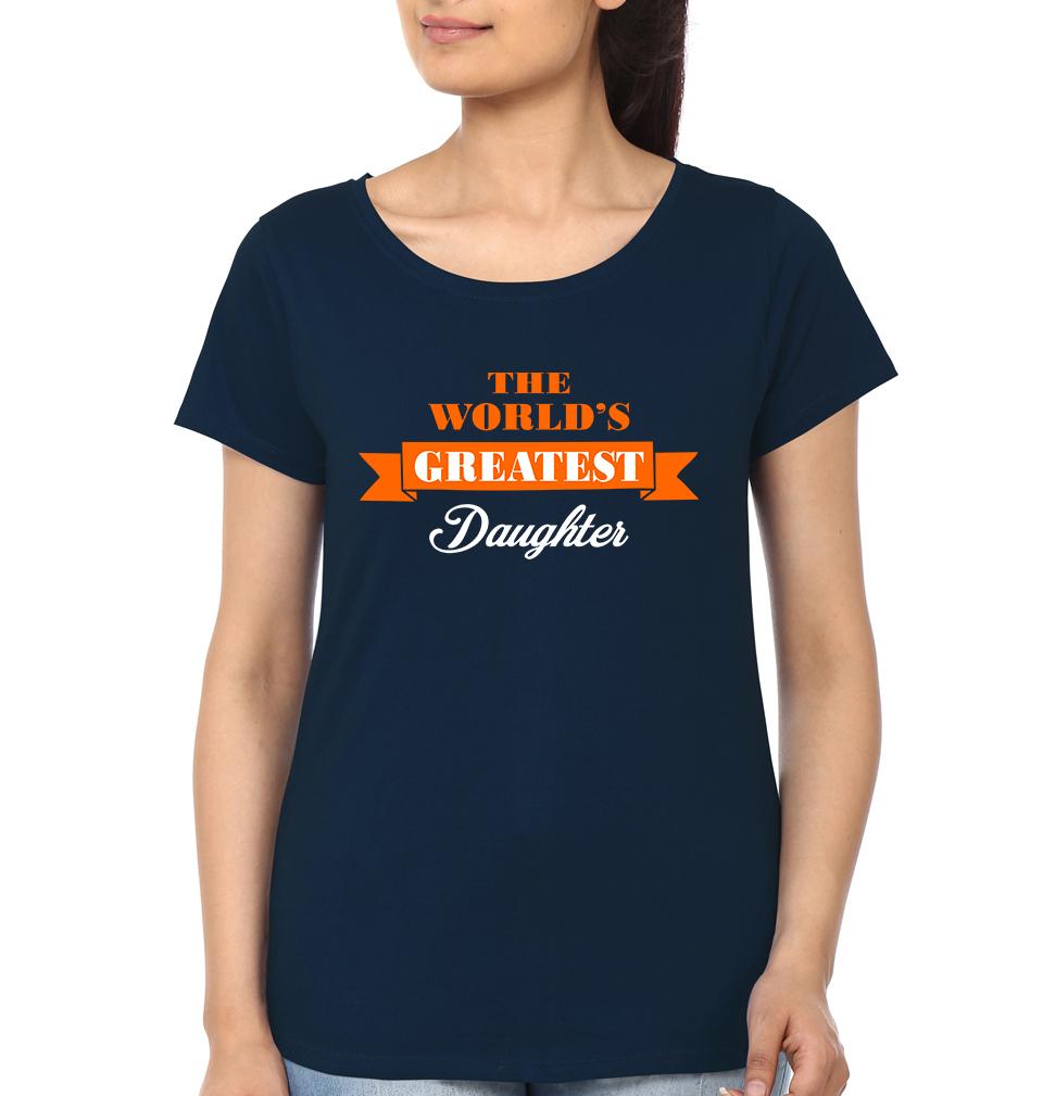 The World's Greatest Mom And Daughter Mother and Daughter Matching T-Shirt- FunkyTeesClub