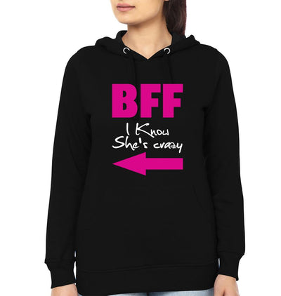 Crazy BFF Hoodies-FunkyTees