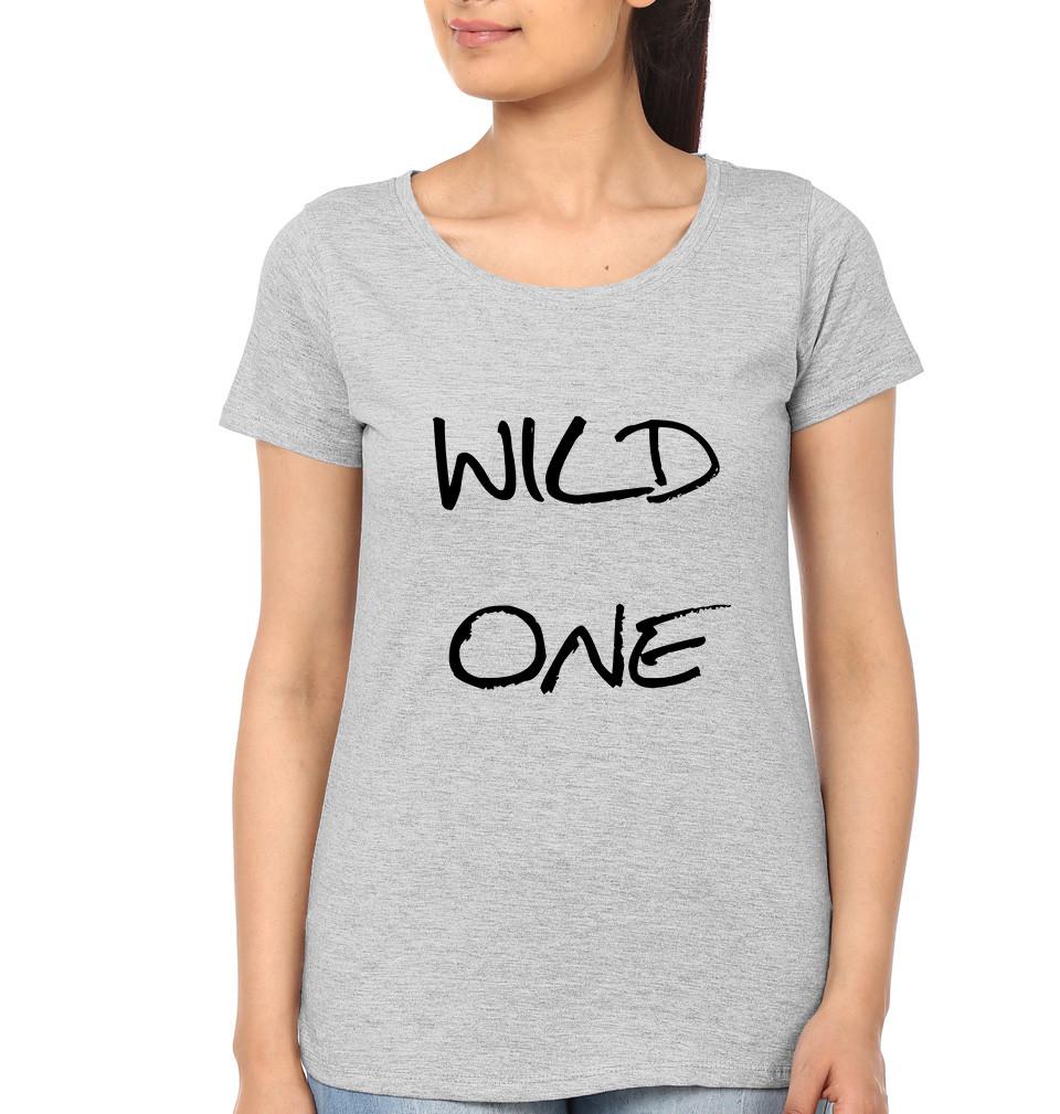 FunkyTees Mild One Wild One BFF Half Sleeve T Shirt