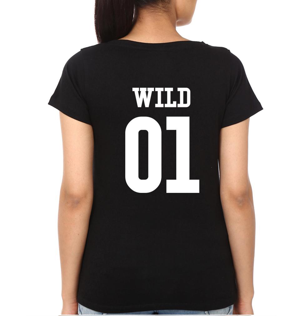 Sweet Wild BFF Half Sleeves T-Shirts-FunkyTees