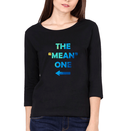 Nice Mean Sister Sister Full Sleeves T-Shirts -FunkyTees