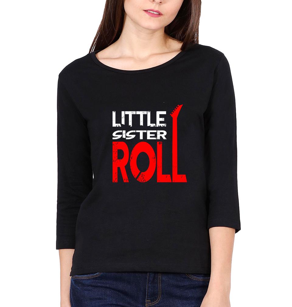 ROCK ROLL Brother-Sister Full Sleeves T-Shirts -FunkyTees