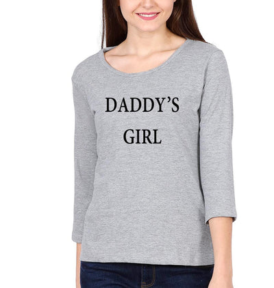 Daddy Since Father and Daughter Matching Full Sleeves T-Shirt- FunkyTeesClub