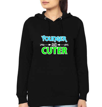 Older & Younger Sister Sister Hoodies-FunkyTees
