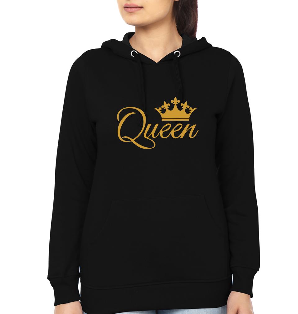 Queen Princess Mother and Daughter Matching Hoodies- FunkyTeesClub