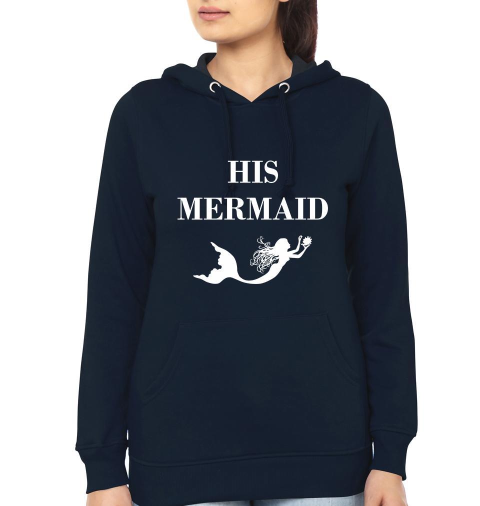 Her Captain His Mermaid Couple Hoodie-FunkyTees