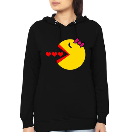 Pacman Couple Hoodie-FunkyTees