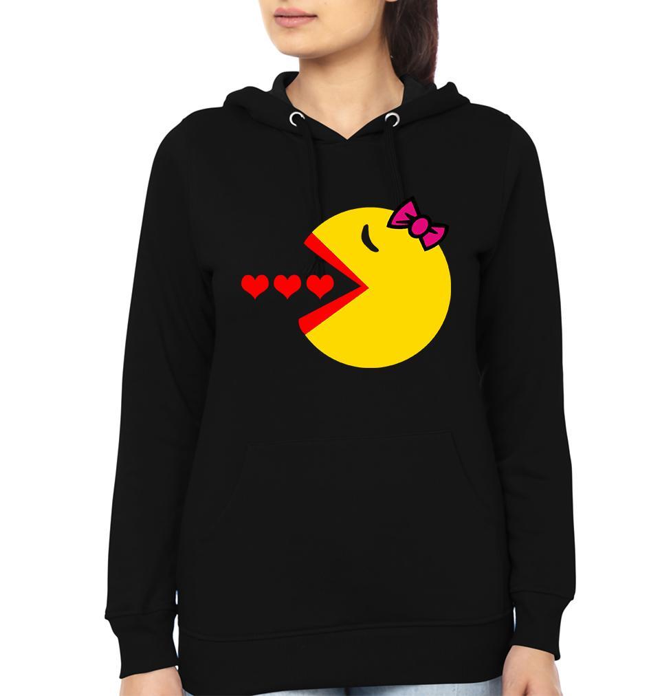 Pacman Couple Hoodie-FunkyTees