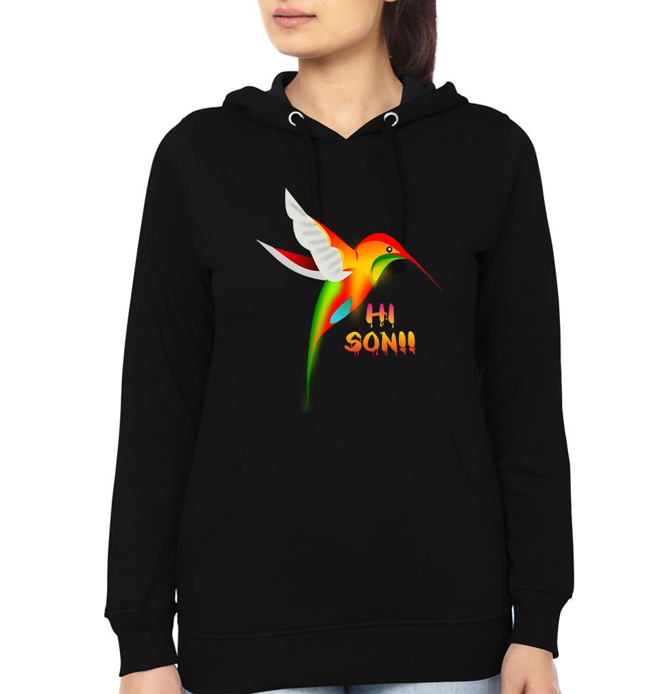 Hi Mom Hi Son Mother and Son Matching Hoodies- FunkyTeesClub