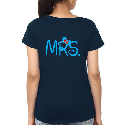 Mr. & Mrs Couple Half Sleeves T-Shirts -FunkyTees