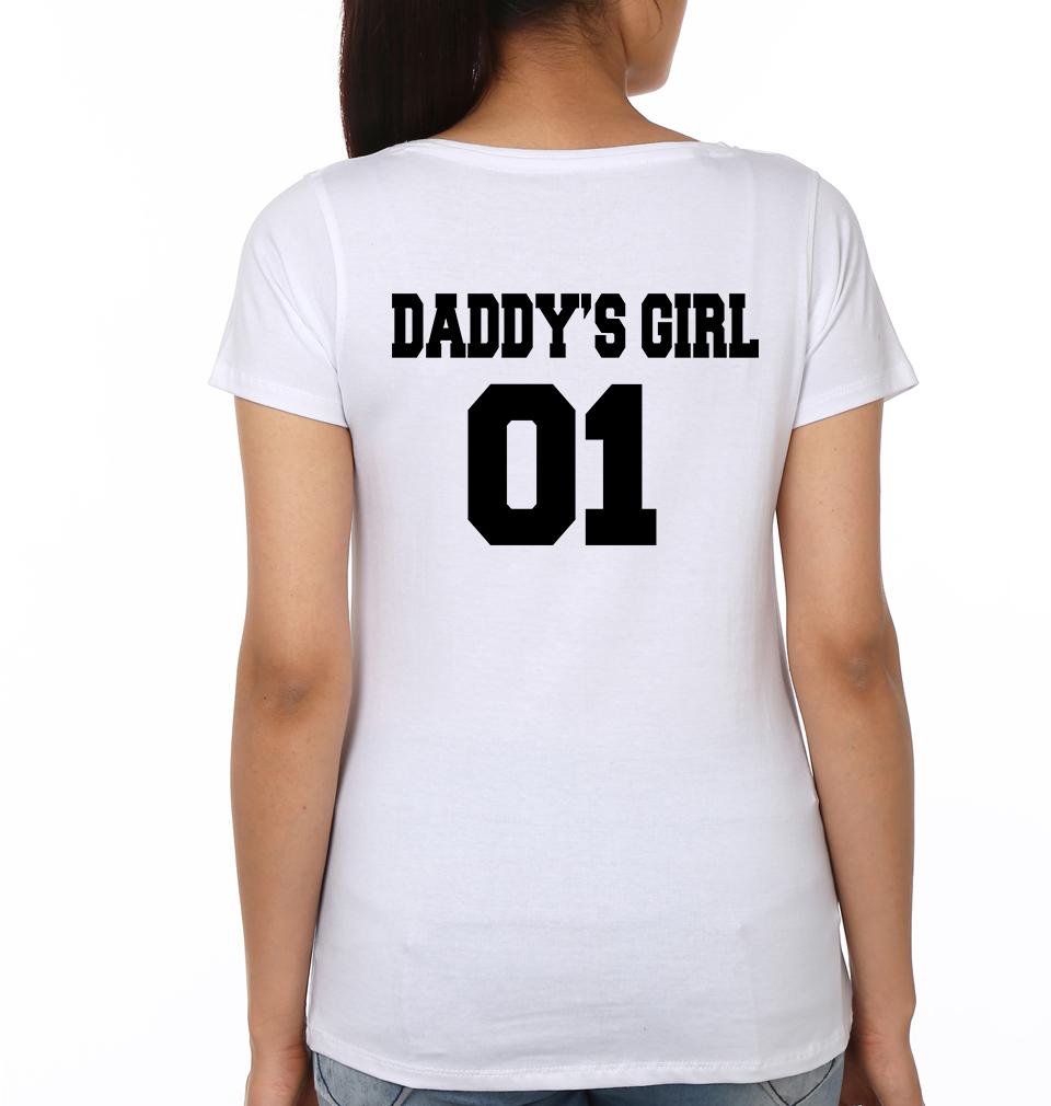 Daddy 01 Daddy's girl 01 Father and Daughter Matching T-Shirt- FunkyTeesClub