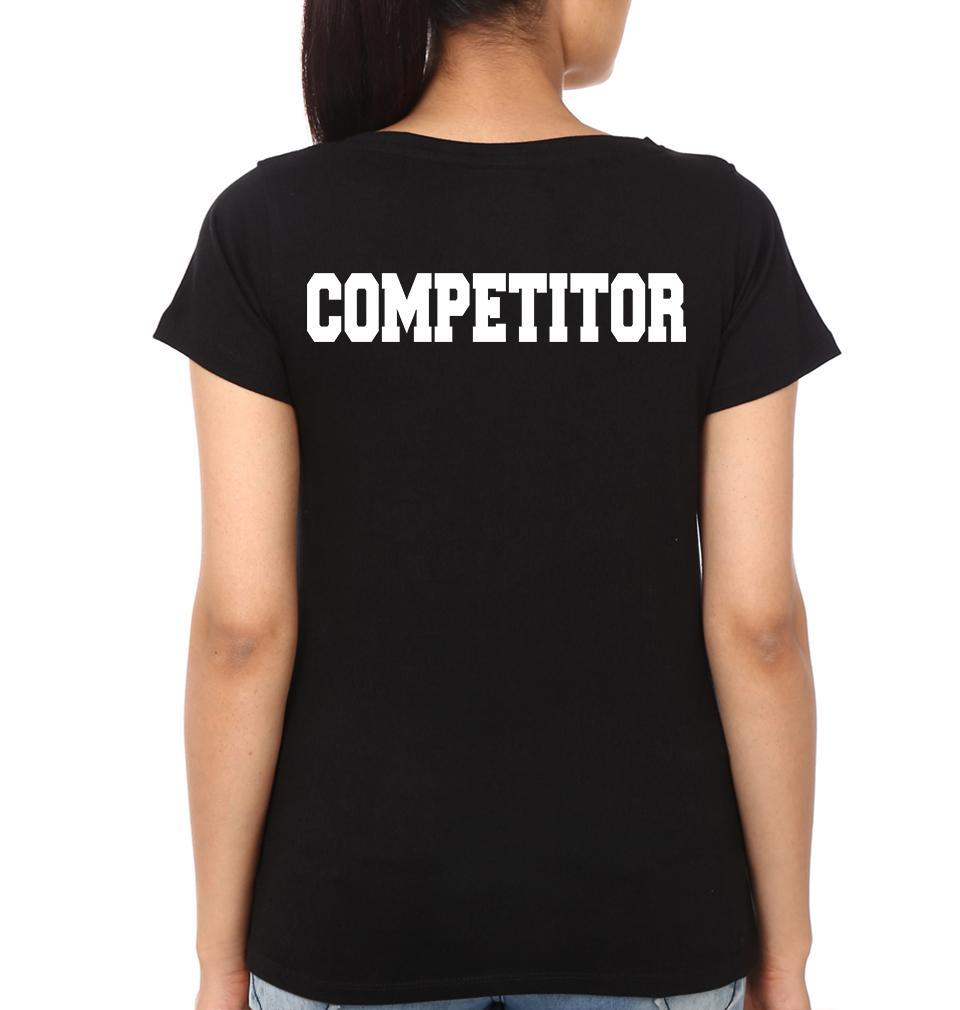 supporter Competitior Couple Half Sleeves T-Shirts -FunkyTees