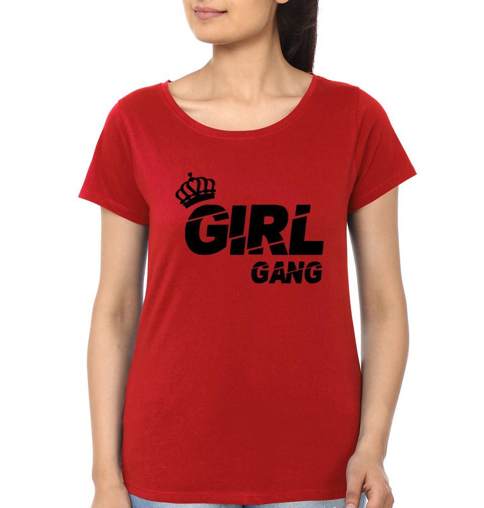 Girl Gang BFF Half Sleeves T-Shirts-FunkyTees