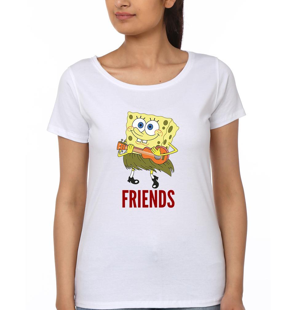 Patrick Sponge BFF Half Sleeves T-Shirts-FunkyTees