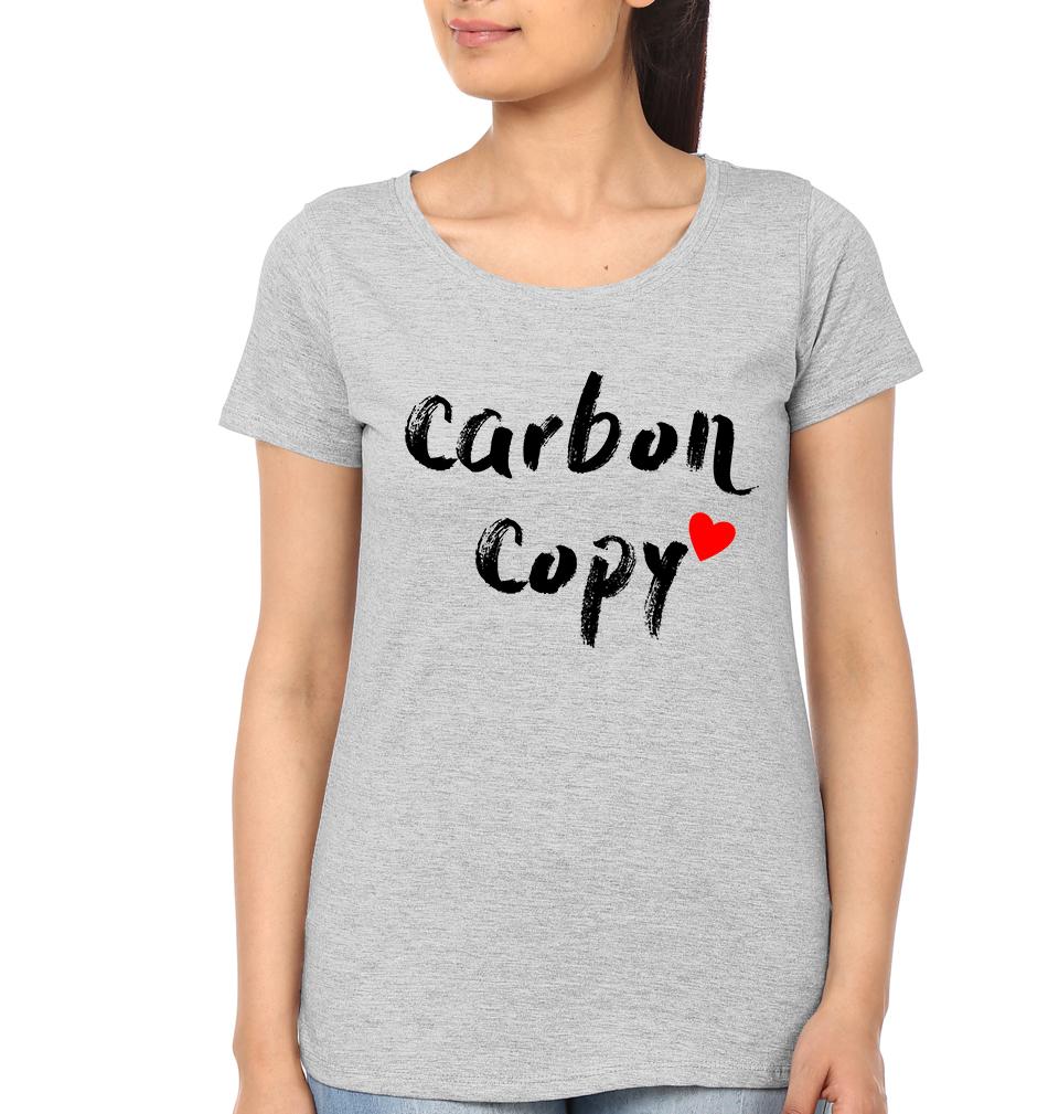 Original & Carbon Copy Father and Daughter Matching T-Shirt- FunkyTeesClub